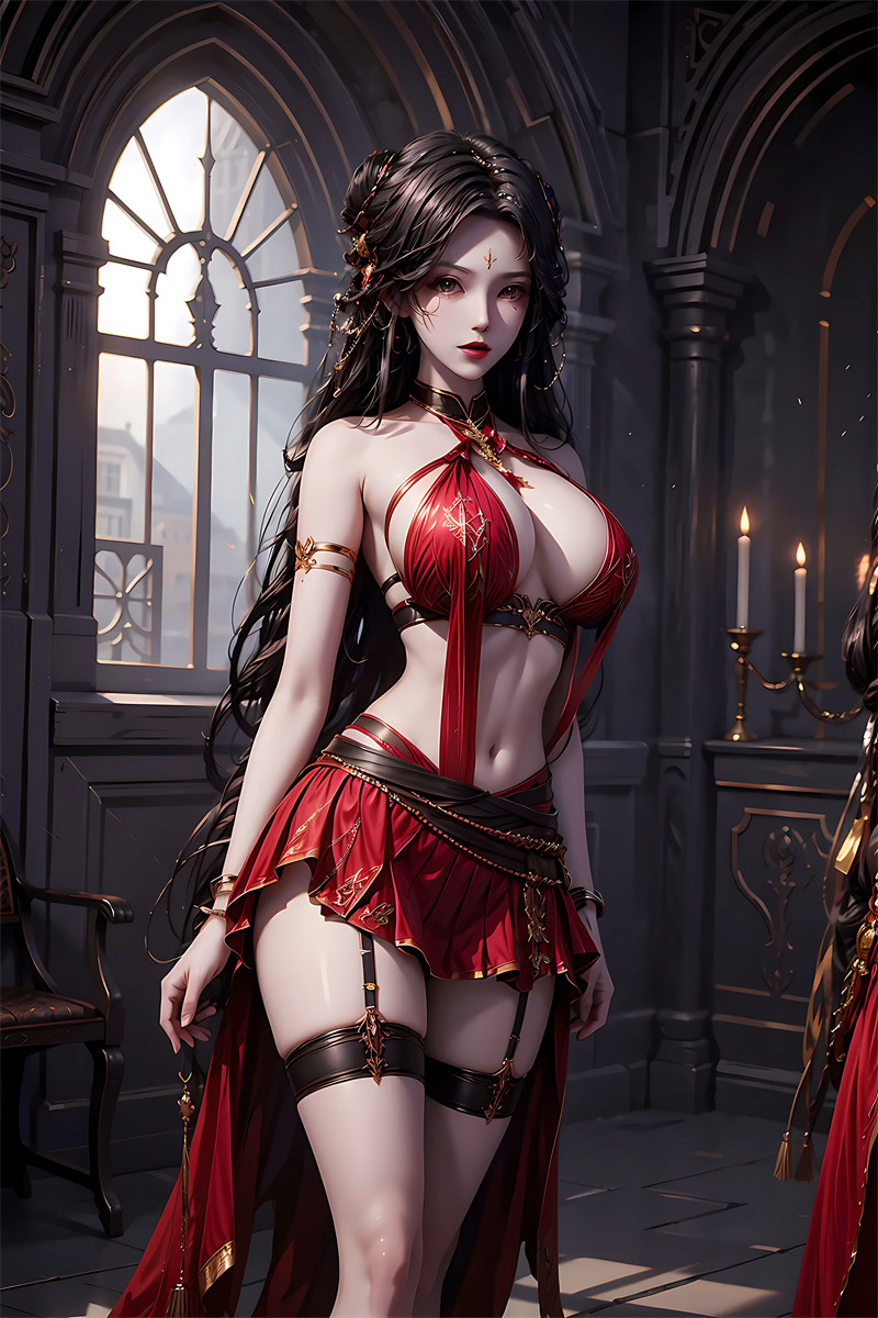 [第1326期] [神印王座] [冷筱 · 系列一] 露奶装 [100P]
