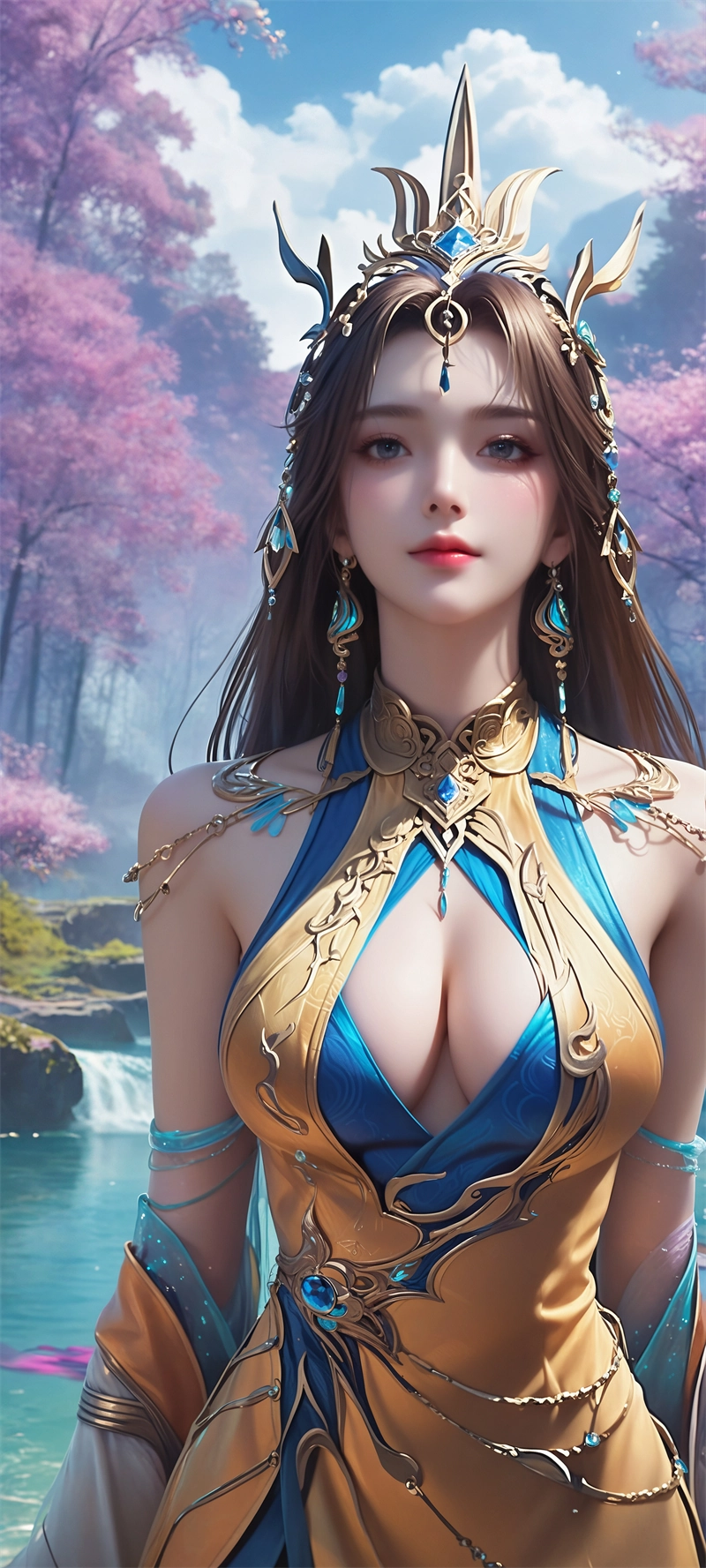 [76]精致AI绘画-完美世界-凰女-涩涩
