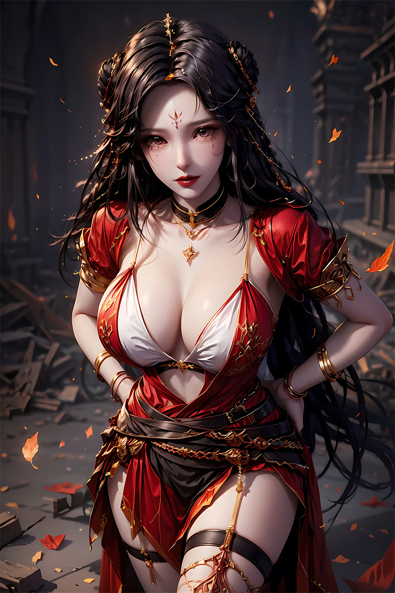 [第1326期] [神印王座] [冷筱 · 系列一] 露奶装 [100P]