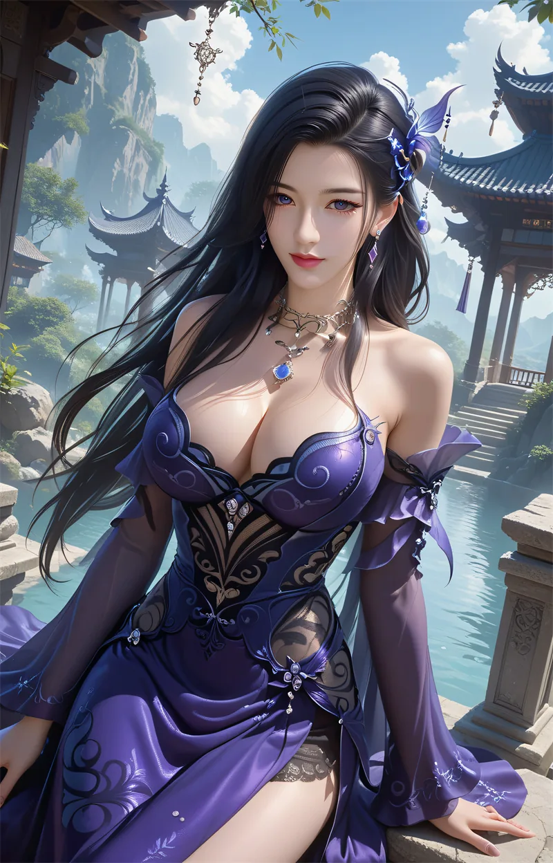 [3136]精致AI绘画-天行九歌-潮女妖 [51P]