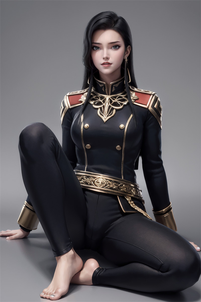 [33]精致AI绘画-灵笼-镜南-制服涩涩