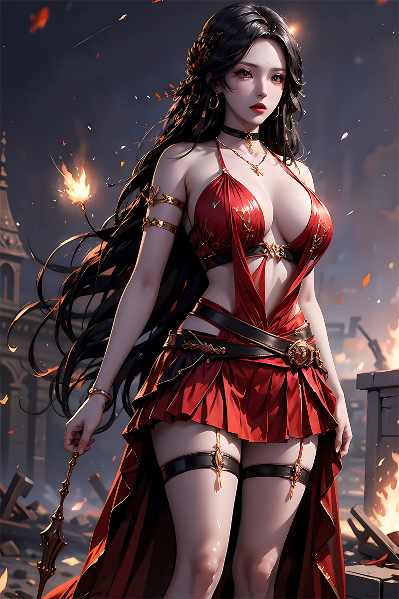 [第1326期] [神印王座] [冷筱 · 系列一] 露奶装 [100P]