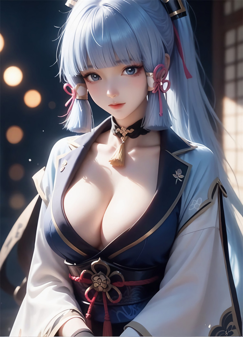 [143]精致AI绘画-原神-神里绫华-涩涩