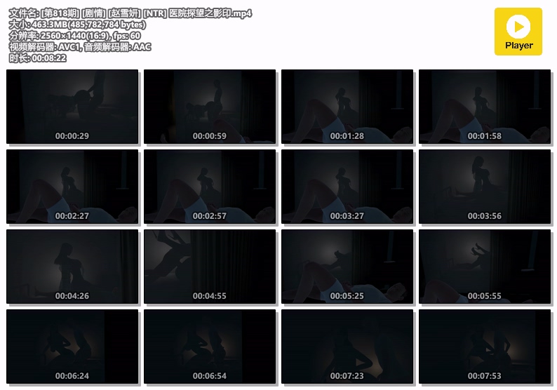 [第818期] [剧情] [赵雪妍] [NTR] 医院探望之影印