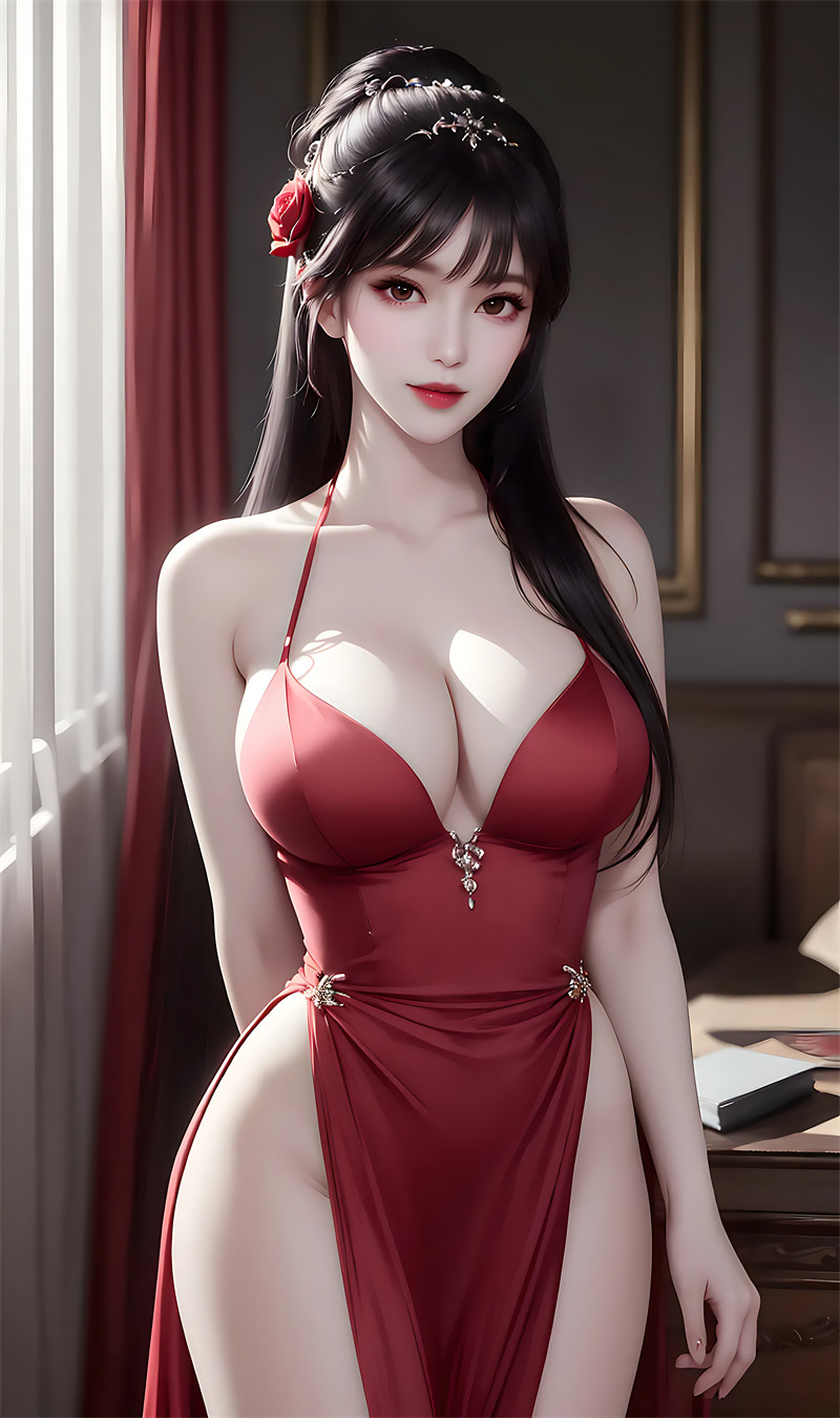 [第1269期] [斗罗大陆] [小舞 · 系列二十一] 红色礼服 [61P]