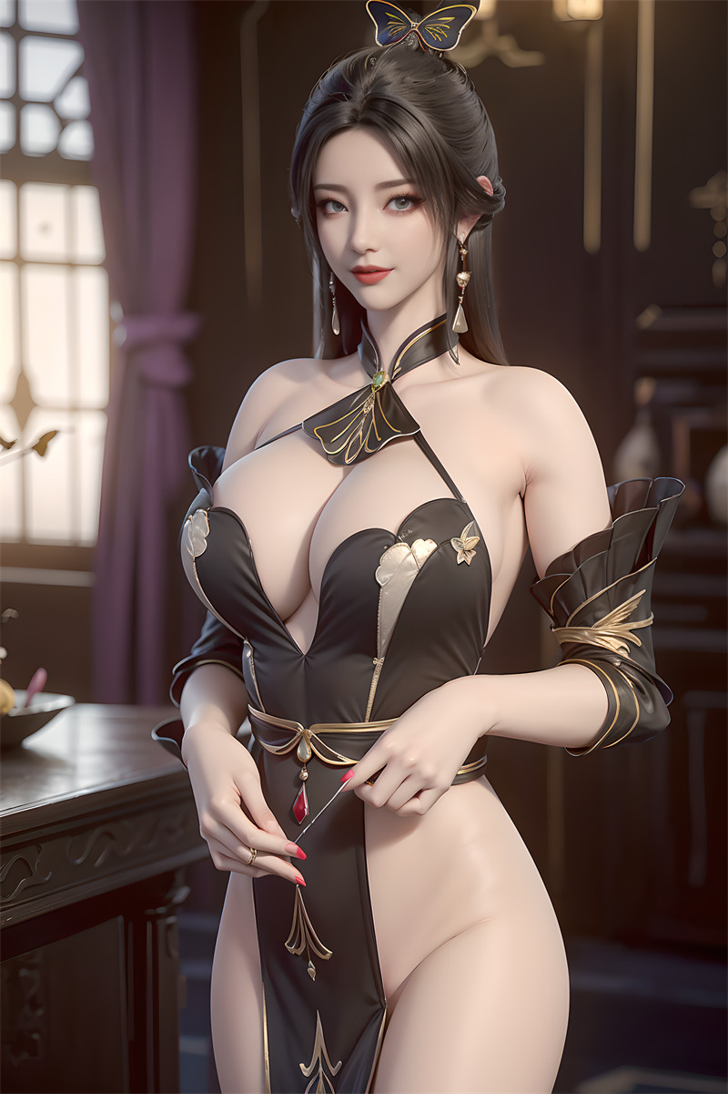 [第1249期] [斗破苍穹] [姚坊主 · 系列一] 巨乳黑丝情趣 [62P]