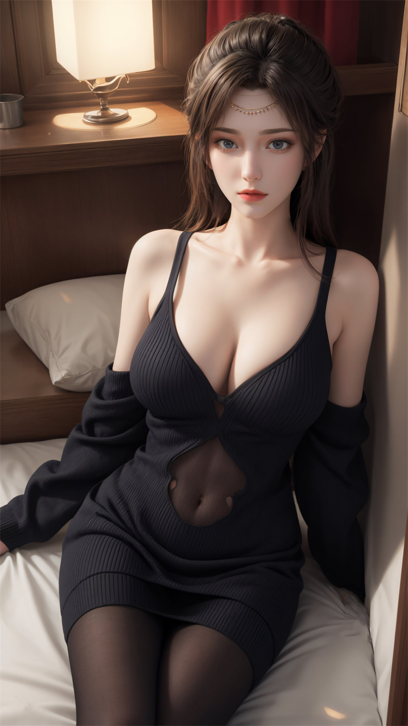 [第1202期] [斗破苍穹] [云韵 · 系列十一] 毛衣黑丝 [46P]