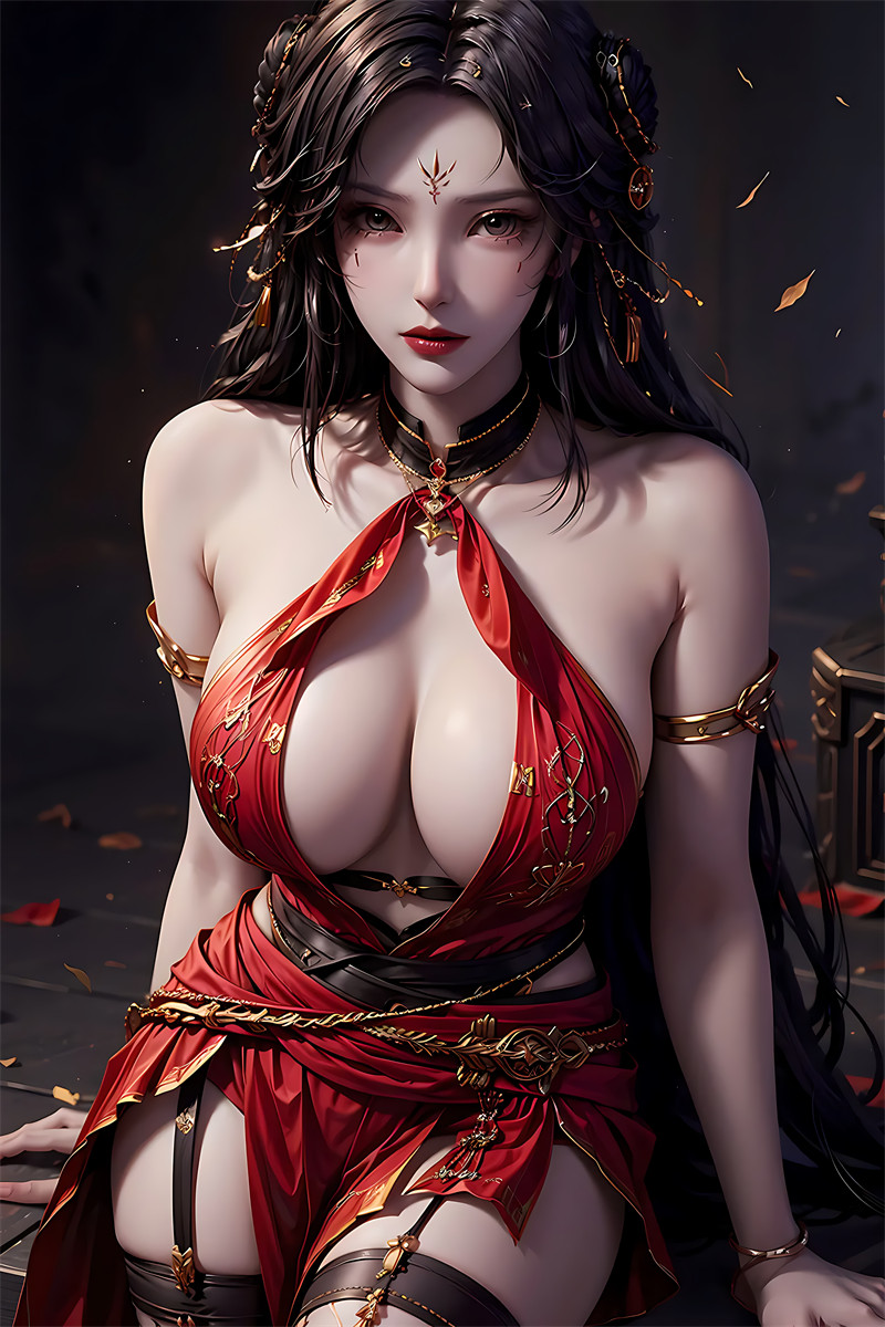 [第1326期] [神印王座] [冷筱 · 系列一] 露奶装 [100P]