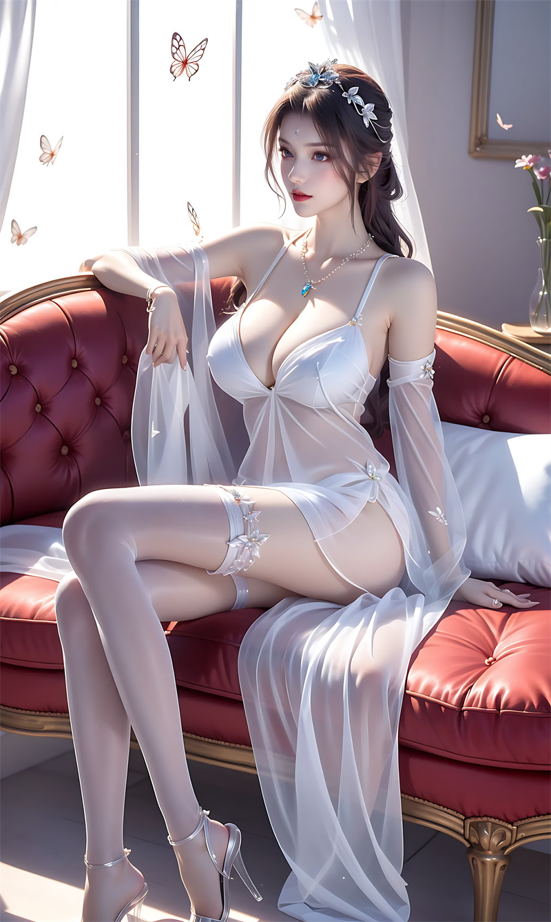 [第1310期] [太一仙门] [闻人雪 · 系列一] 白丝透明情趣 [33P]