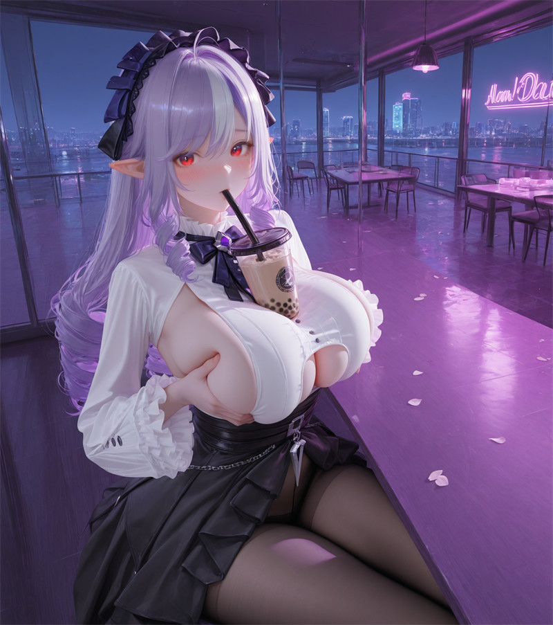 [第192期] [绝区零] [微微安] 巨乳黑丝中出 [125P]