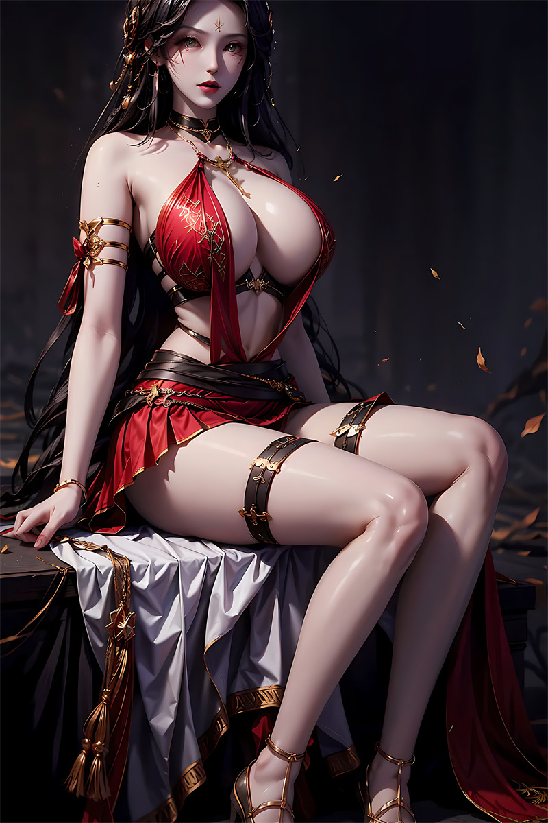 [第1326期] [神印王座] [冷筱 · 系列一] 露奶装 [100P]
