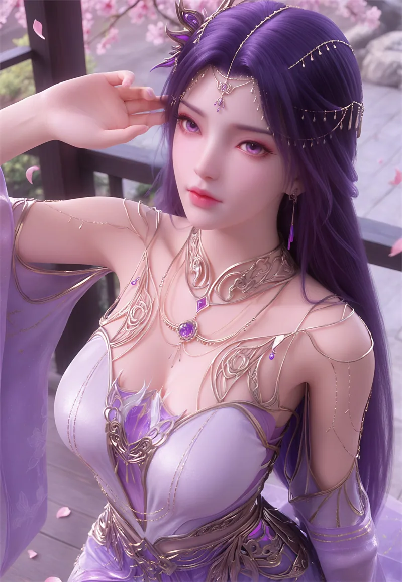 [3190]精致AI绘画-完美世界-云曦 [AI视频+152P]