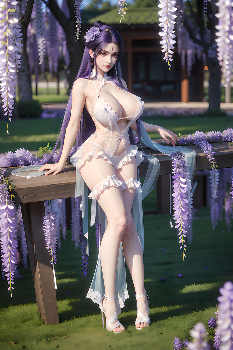 [第一千六十八期] [天龙八部] [王语嫣 · 系列一] 巨乳白丝 [67P]