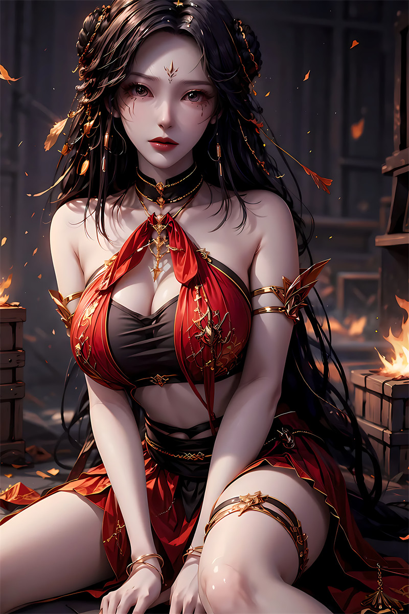 [第1326期] [神印王座] [冷筱 · 系列一] 露奶装 [100P]